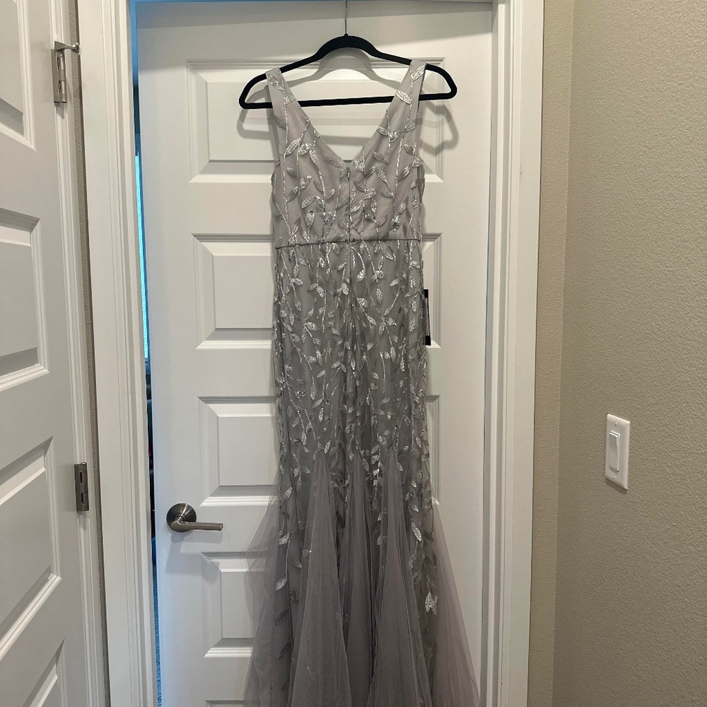 Everpretty Silver floor length dress